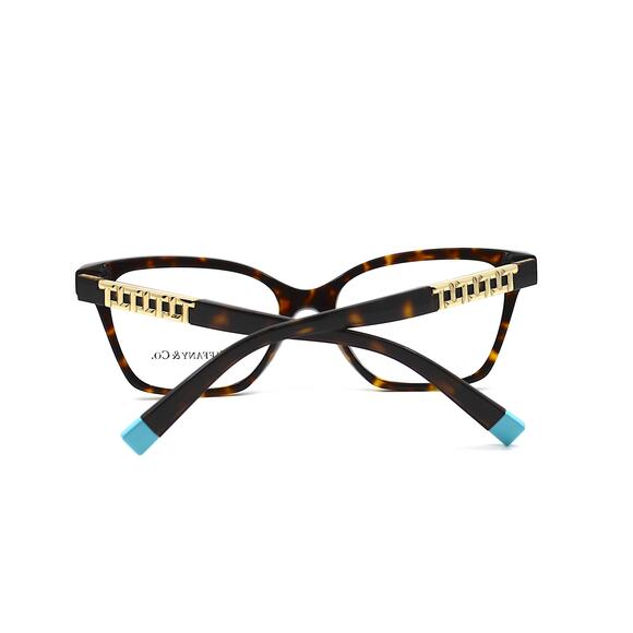 TIFFANY&CO TF2228 8015 HAVANA AUTHENTIC EYEGLASSES FRAME - Picture 9 of 13